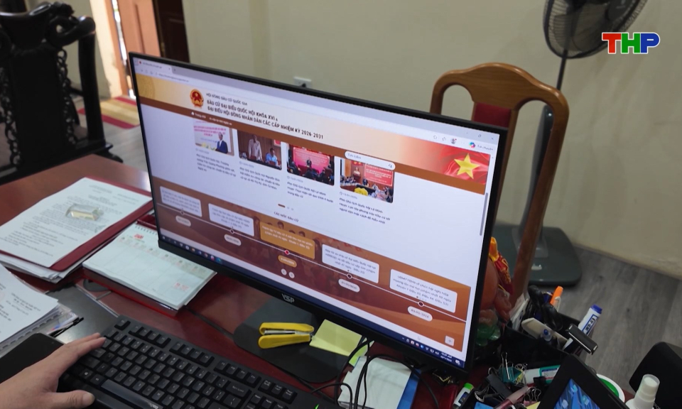 Ứng dụng công nghệ thông tin trong công tác bầu cử 