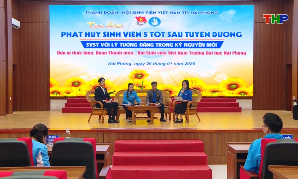 Lan tỏa phong tr&agrave;o &ldquo;Sinh vi&ecirc;n 5 tốt&rdquo;