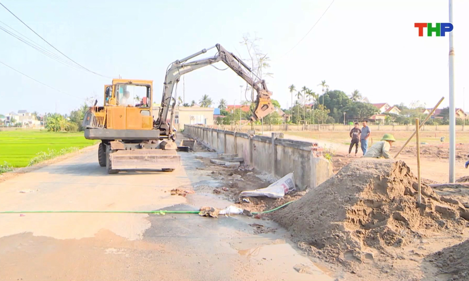 Chuẩn bị tổ chức chợ hoa xu&acirc;n Vĩnh Thịnh  