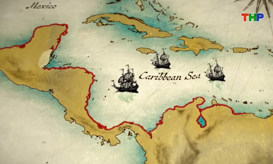 Kh&aacute;m ph&aacute; thế giới: Những con t&agrave;u cướp biển v&ugrave;ng Caribbean