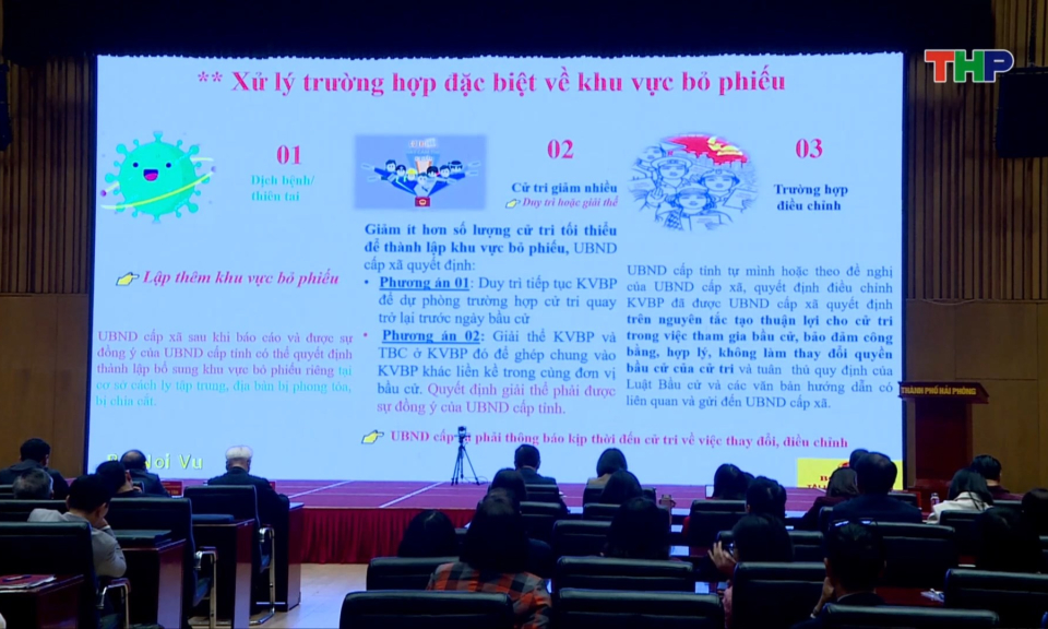 Hướng dẫn nghiệp vụ c&ocirc;ng t&aacute;c bầu cử