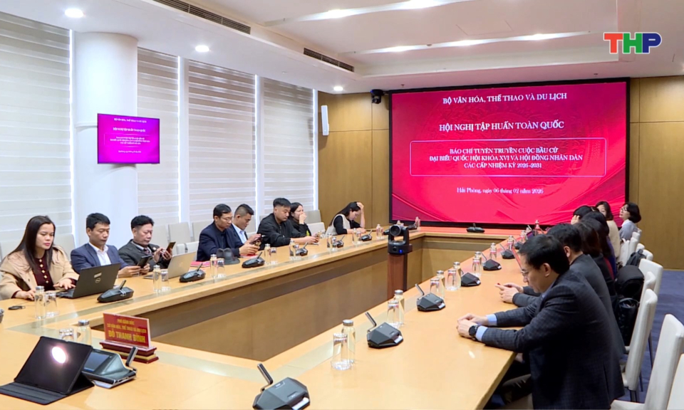 Tập huấn to&agrave;n quốc b&aacute;o ch&iacute;, n&acirc;ng cao hiệu quả tuyền truyền bầu cử