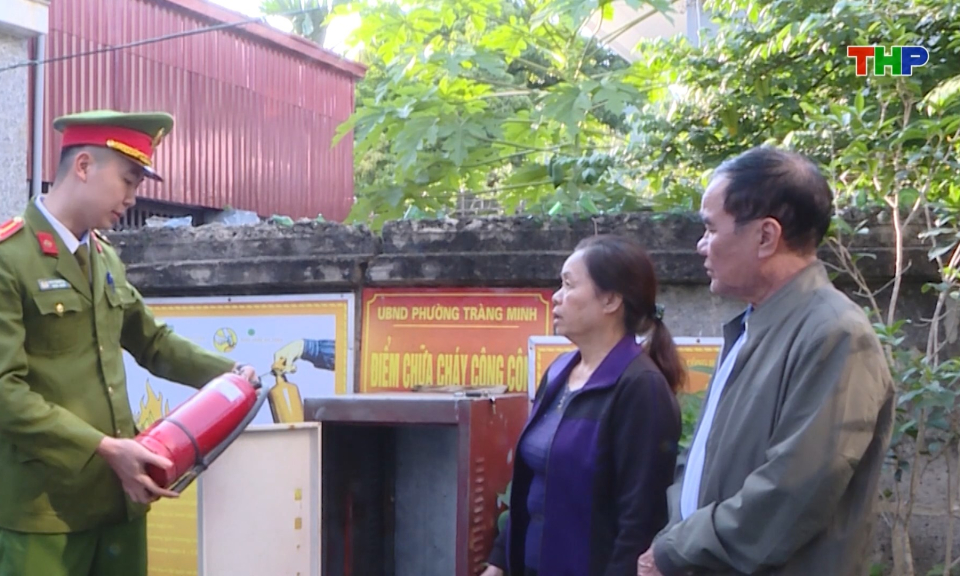 Ph&ograve;ng ngừa nguy cơ ch&aacute;y, nổ trong dịp Tết 