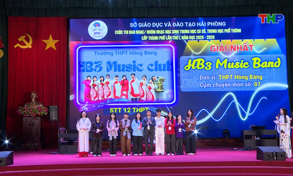 S&ocirc;i động cuộc thi ban, nh&oacute;m nhạc học sinh th&agrave;nh phố 