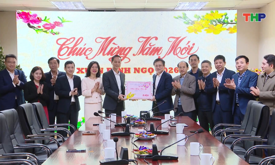 Thăm, ch&uacute;c Tết B&aacute;o v&agrave; ph&aacute;t thanh, truyền h&igrave;nh Hải Ph&ograve;ng 