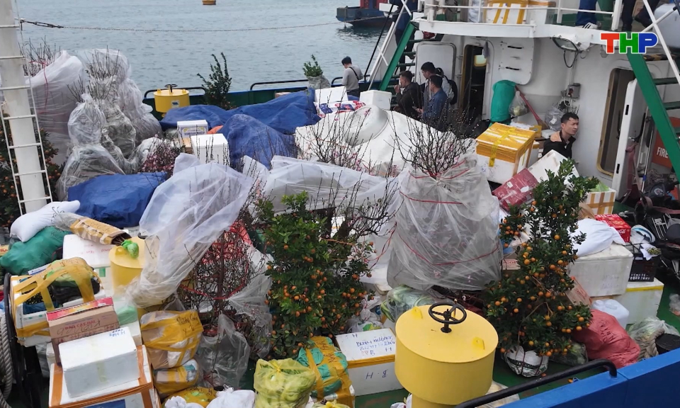 Chuyến t&agrave;u cuối năm ra đảo tiền ti&ecirc;u Bạch Long Vĩ