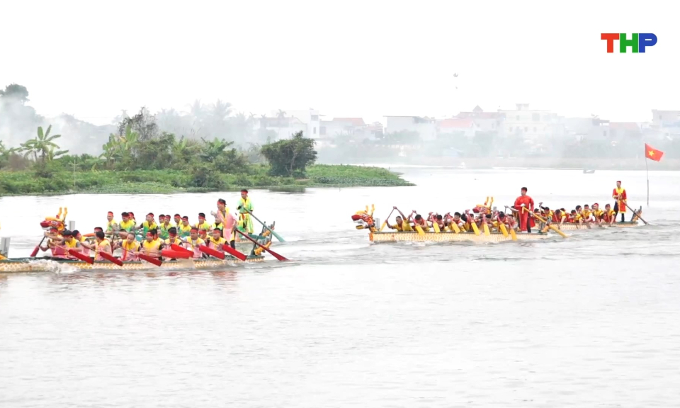 S&ocirc;i nổi lễ hội bơi trải đền, ch&ugrave;a Ngọ Dương