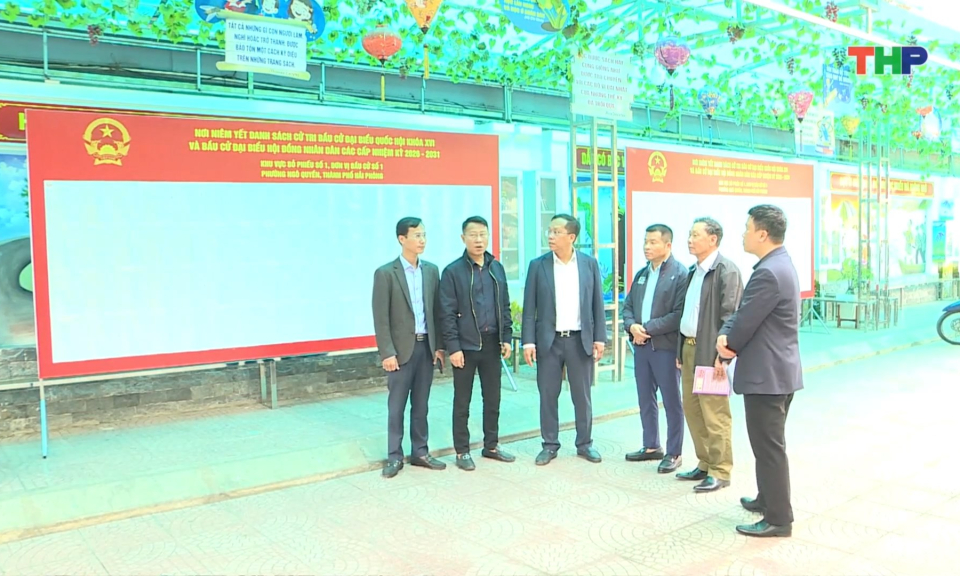 Tập trung cao cho c&ocirc;ng t&aacute;c chuẩn bị bầu cử  