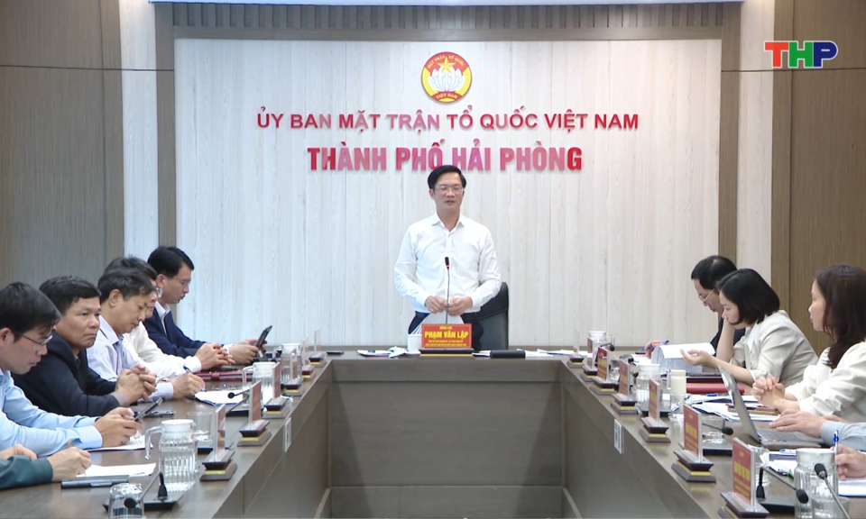 Thống nhất nội dung tiếp x&uacute;c cử tri 