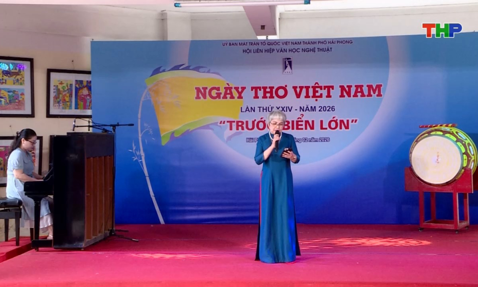 Diễn đ&agrave;n văn học nghệ thuật: Ng&agrave;y thơ Việt Nam - Trước biển lớn