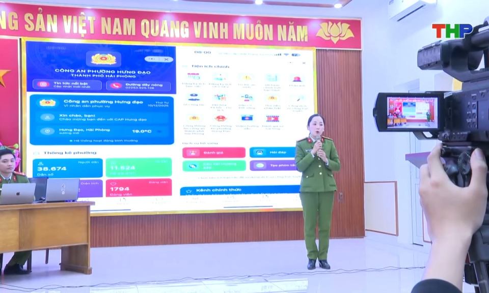 An ninh Hải Ph&ograve;ng: C&aacute;ch l&agrave;m hiệu quả v&igrave; nh&acirc;n d&acirc;n phục vụ