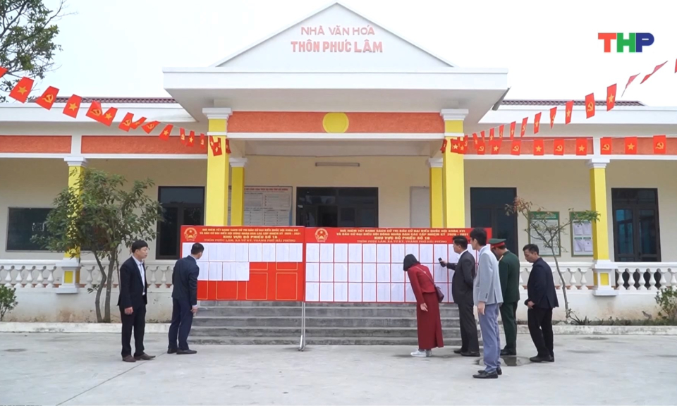 T&iacute;ch cực triển khai c&ocirc;ng t&aacute;c chuẩn bị bầu cử