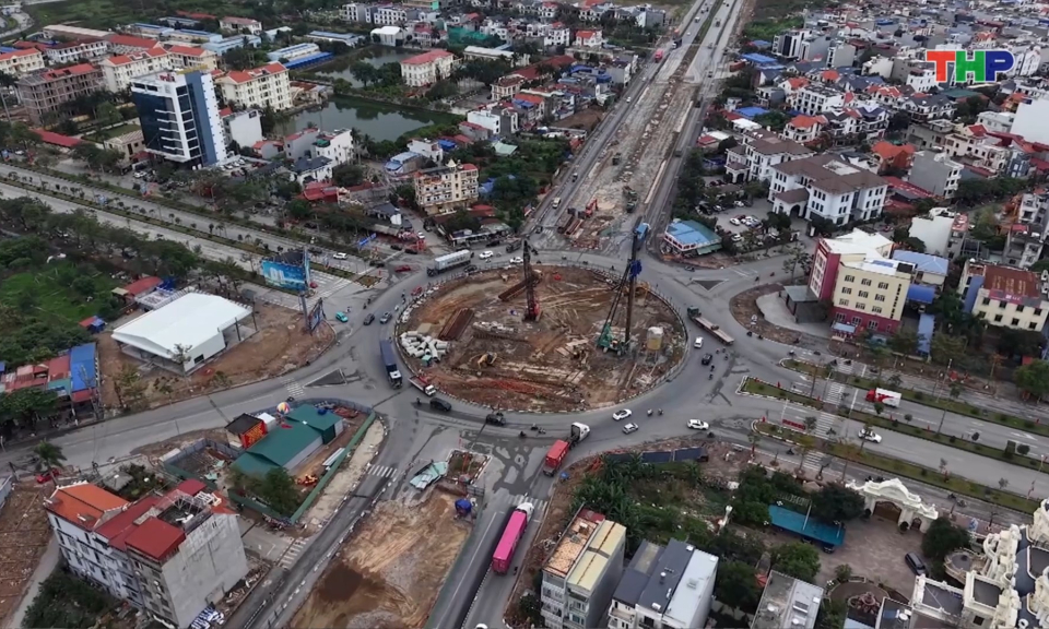 Tiến độ dự &aacute;n n&uacute;t giao th&ocirc;ng L&ecirc; Hồng Phong - B&ugrave;i Viện 