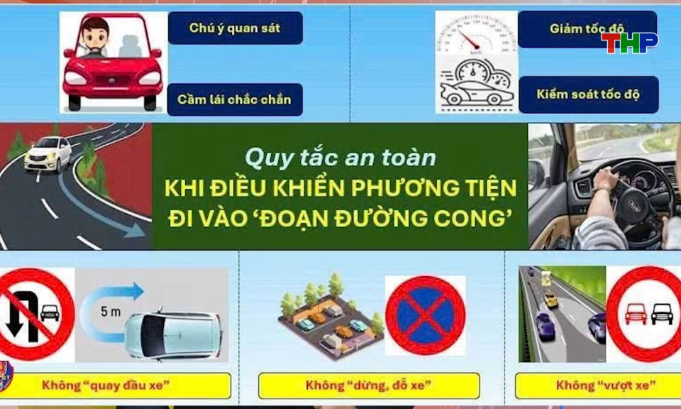 Bảo đảm an to&agrave;n giao th&ocirc;ng tại c&aacute;c kh&uacute;c cua