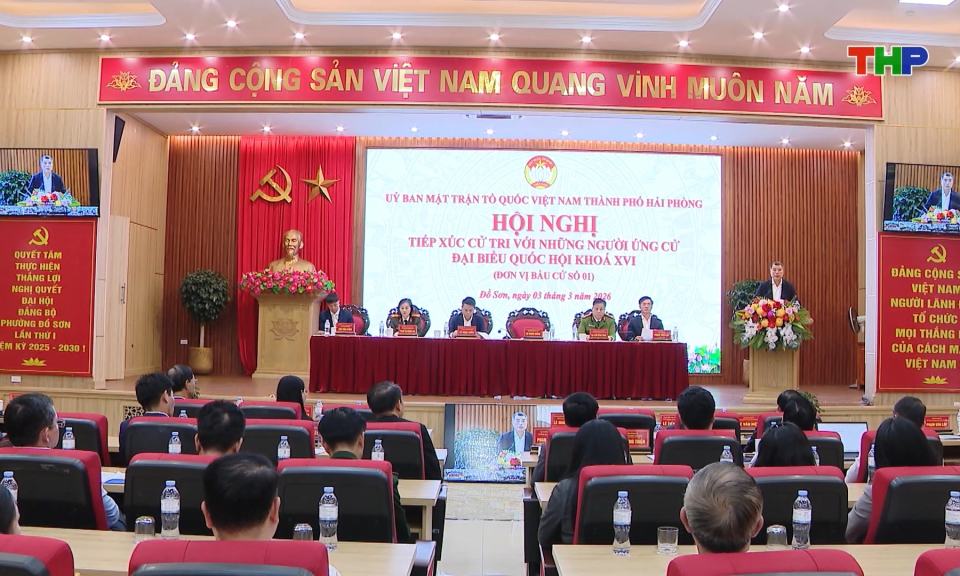 Hoàn thành việc tiếp xúc cử tri với những người ứng cử đại biểu Quốc hội khoá XVI