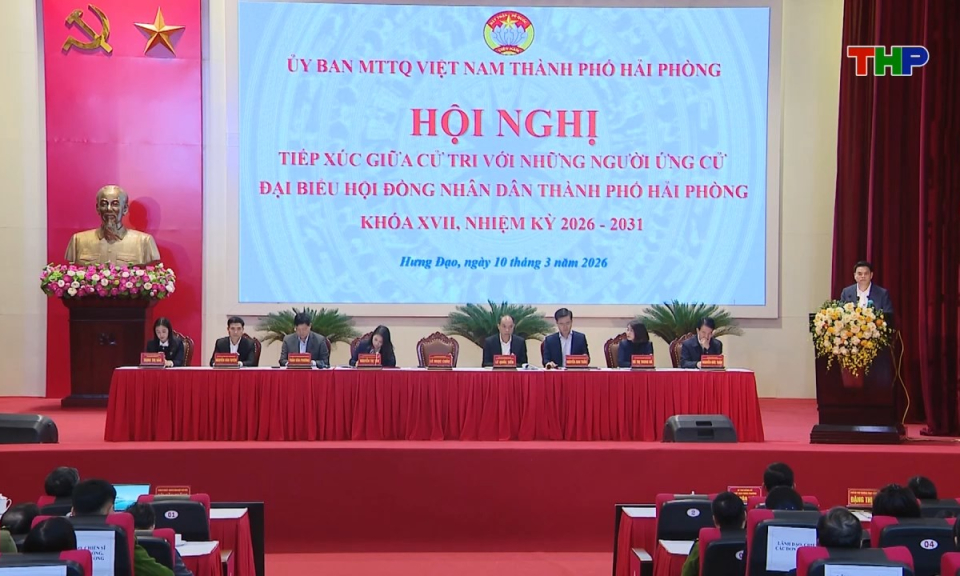 Bản tin tiếng Anh - Hai Phong News (10/03/2026)