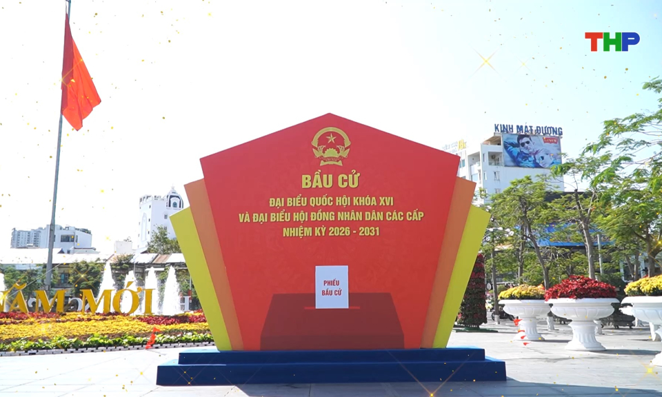 Cầu truyền h&igrave;nh v&agrave; ph&aacute;t thanh trực tiếp bầu cử đại biểu Quốc hội kh&oacute;a XVI v&agrave; đại biểu HĐND c&aacute;c cấp nhiệm kỳ 2026-2031