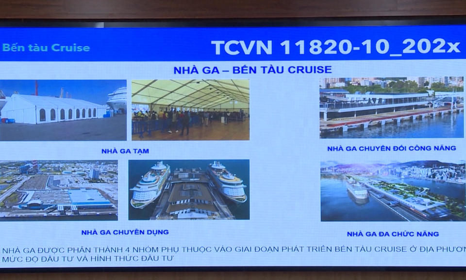 Ho&agrave;n thiện hệ thống ti&ecirc;u chuẩn kỹ thuật cảng biển Việt Nam