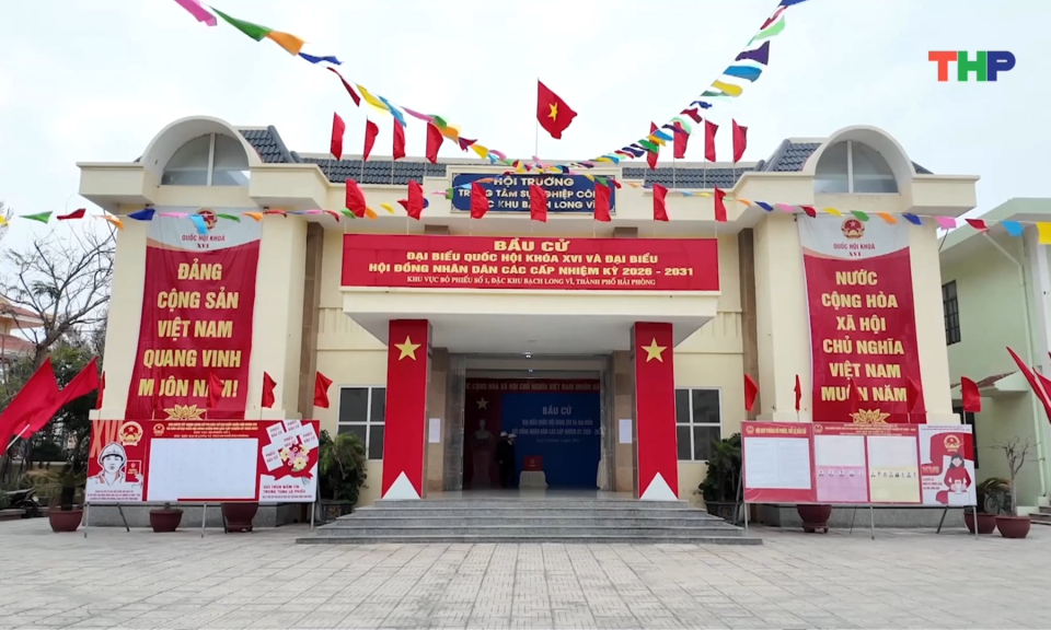 Đặc khu Bạch Long Vĩ sẵn s&agrave;ng cho ng&agrave;y bầu cử