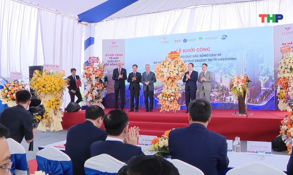 Khởi công Tổ hợp Giáo dục Bắc sông Cấm 