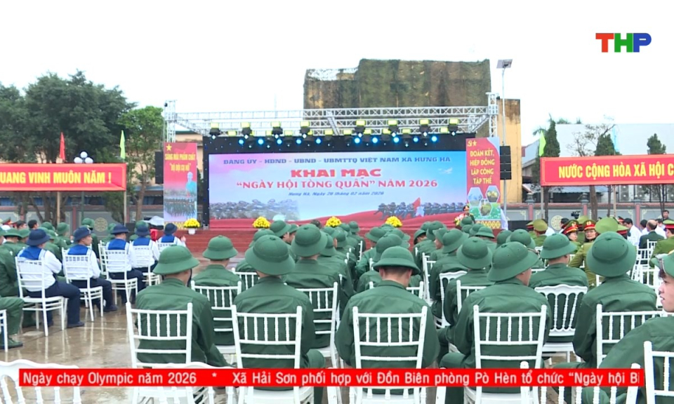Qu&acirc;n khu 3: S&ocirc;i nổi "Ng&agrave;y hội t&ograve;ng qu&acirc;n" ở x&atilde; Hưng H&agrave;