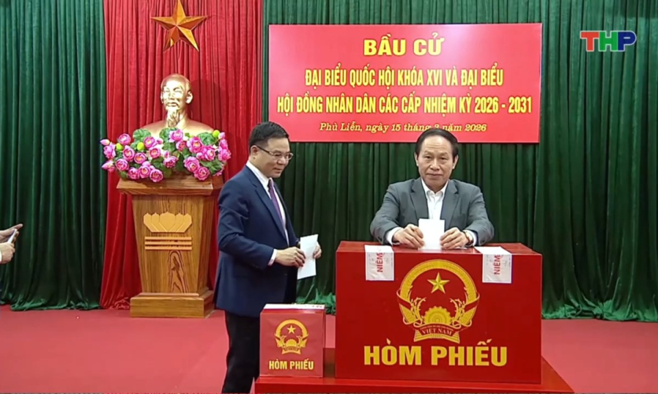 Bầu cử đại biểu Quốc hội kh&oacute;a XVI v&agrave; đại biểu HĐND c&aacute;c cấp nhiệm kỳ 2026-2031