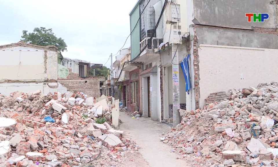 Giải ph&oacute;ng mặt bằng phục vụ cải tạo c&aacute;c chung cư cũ Đồng Quốc B&igrave;nh 