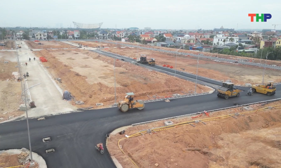 Tiến độ khu t&aacute;i định cư Dương Kinh 