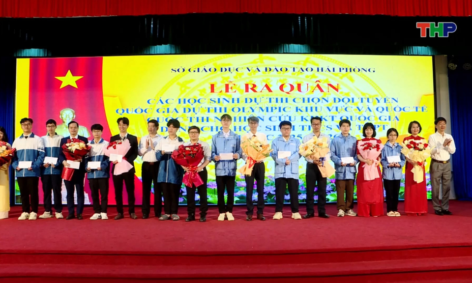 Ra quân dự thi đội tuyển thi Olympic quốc tế và khoa học, kỹ thuật quốc gia