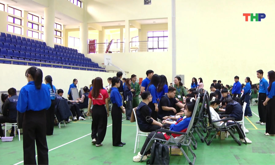 Lan tỏa phong tr&agrave;o hiến m&aacute;u t&igrave;nh nguyện