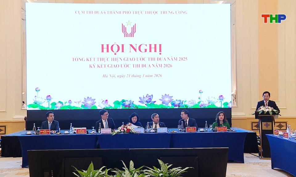 Tổng kết Cụm thi đua 6 thành phố trực thuộc Trung ương