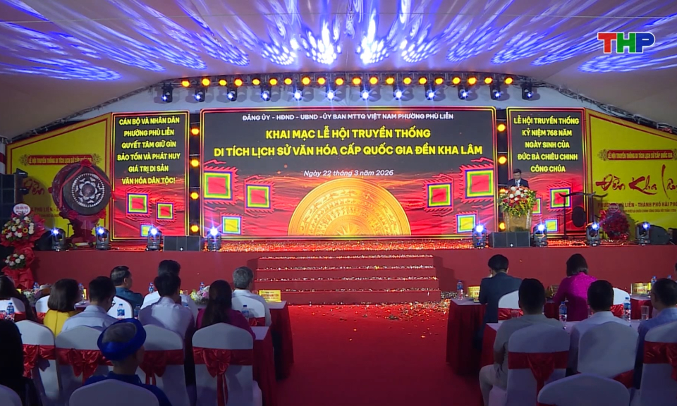 Lễ hội truyền thống đền Kha L&acirc;m           