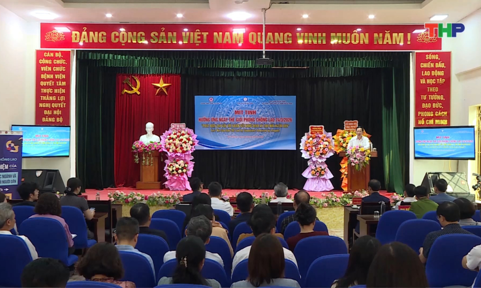 Hưởng ứng Ng&agrave;y thế giới ph&ograve;ng chống lao