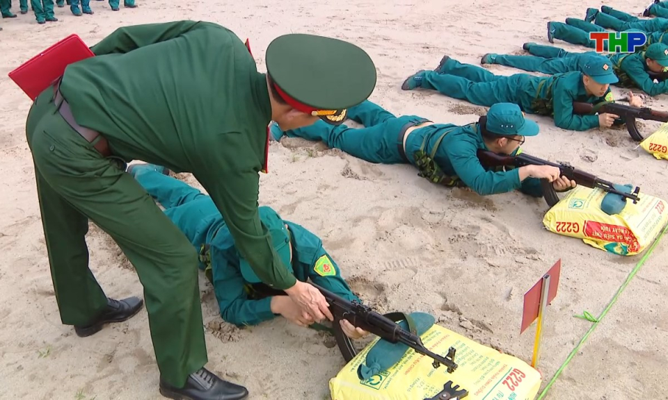 Ph&oacute;ng sự: Hải Ph&ograve;ng x&acirc;y dựng lực lượng d&acirc;n qu&acirc;n tự vệ vững mạnh