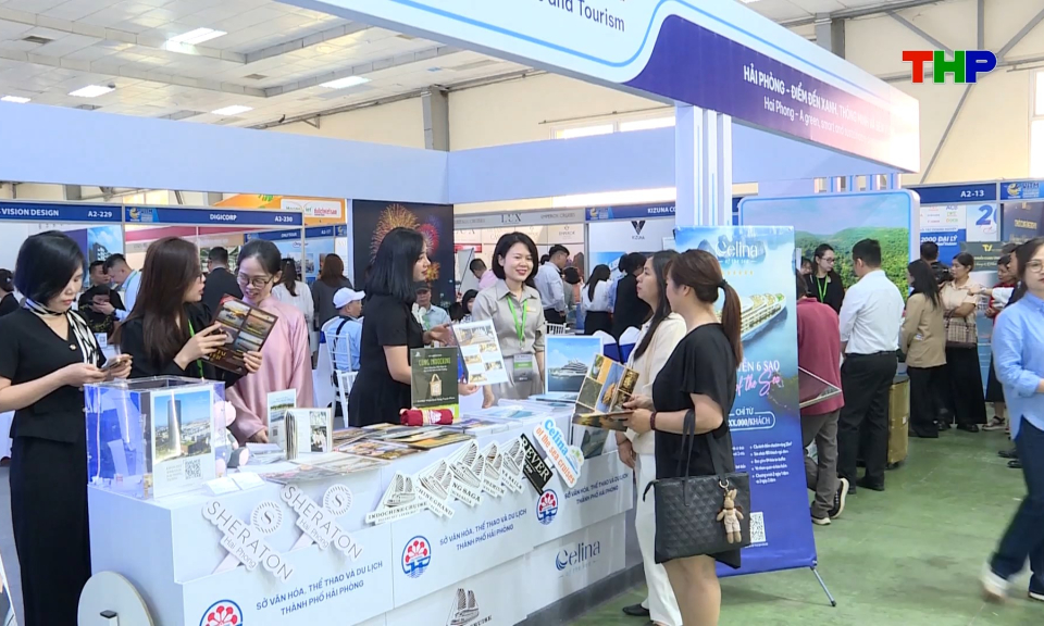 Quảng b&aacute; du lịch Hải Ph&ograve;ng tại Hội chợ Du lịch quốc tế Việt Nam 2026