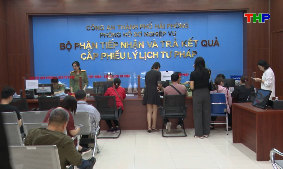 Chuyển đổi số trong cấp phiếu l&yacute; lịch tư ph&aacute;p