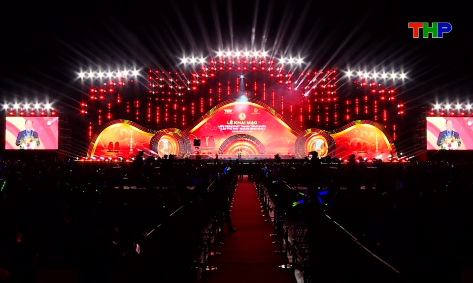 Khai mạc Li&ecirc;n hoan Ph&aacute;t thanh to&agrave;n quốc lần thứ XVII