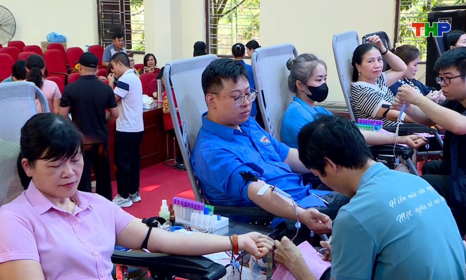 Lan tỏa phong tr&agrave;o hiến m&aacute;u t&igrave;nh nguyện