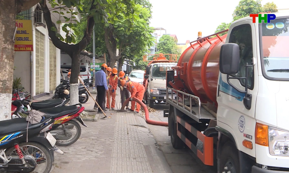 N&acirc;ng cao năng lực hạ tầng tho&aacute;t nước 