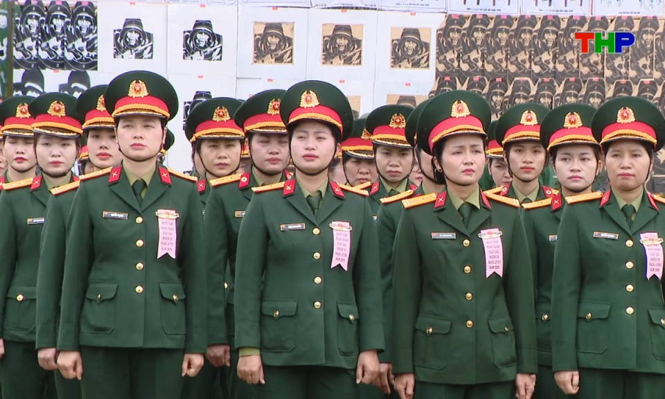 Quốc ph&ograve;ng địa phương: Phụ nữ Bộ Chỉ huy qu&acirc;n sự th&agrave;nh phố: Giữ vững bản lĩnh, lan tỏa nghĩa t&igrave;nh