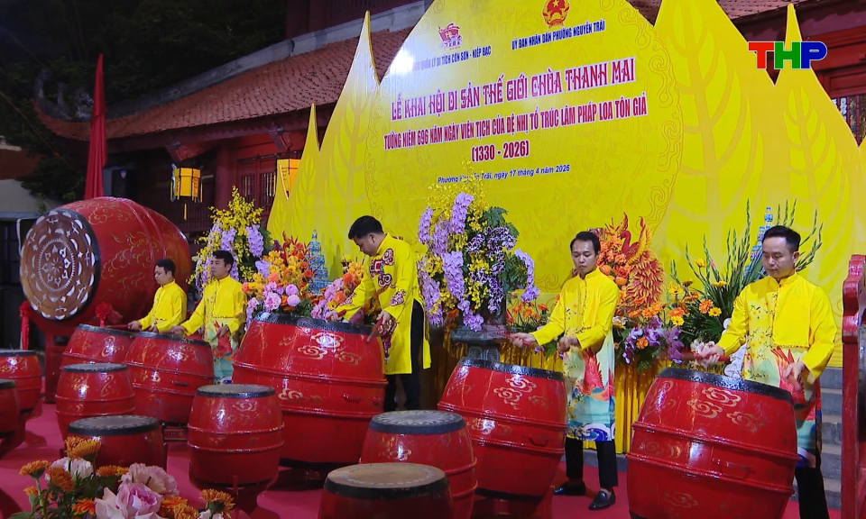 S&ocirc;i động Lễ hội truyền thống ch&ugrave;a Thanh Mai 