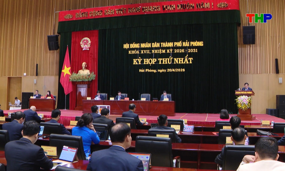 Kỳ họp thứ nhất HĐND th&agrave;nh phố kh&oacute;a XVII 