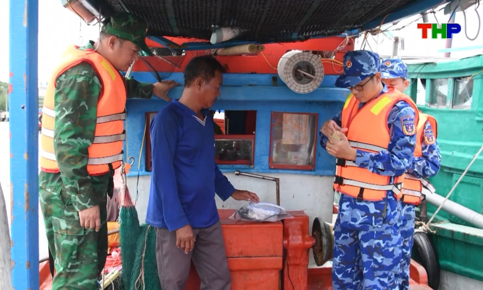 An ninh biển đảo: Quyết liệt thực hiện nhiệm vụ, tăng cường kiểm tra chống khai th&aacute;c IUU