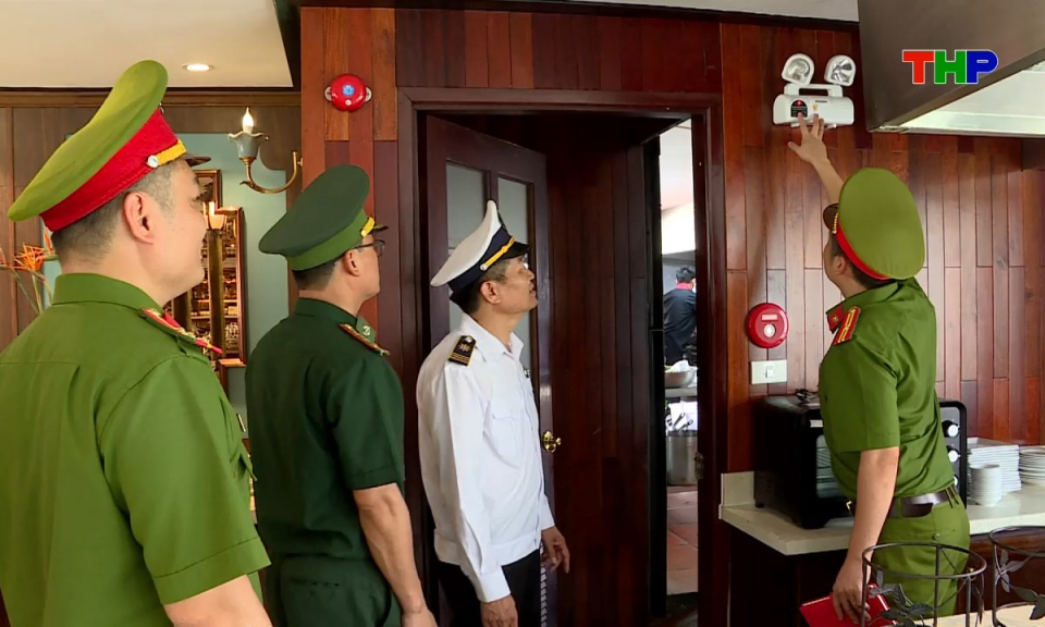 Ph&ograve;ng ch&aacute;y chữa ch&aacute;y v&agrave; cứu nạn cứu hộ: Bảo đảm an to&agrave;n ph&ograve;ng ch&aacute;y, chữa ch&aacute;y m&ugrave;a du lịch 