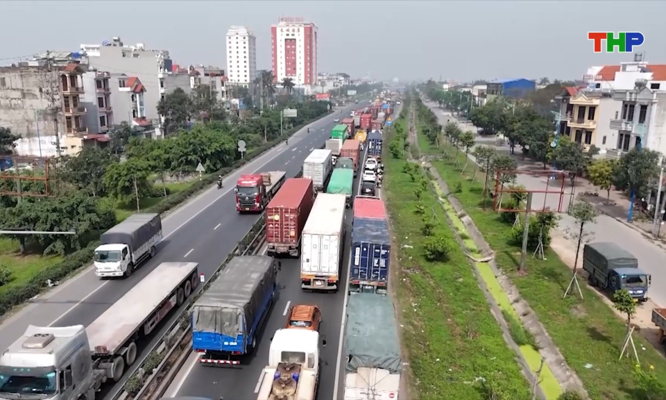 Triển khai m&ocirc; h&igrave;nh tuyến quốc lộ 5, quốc lộ 10 an to&agrave;n về giao th&ocirc;ng