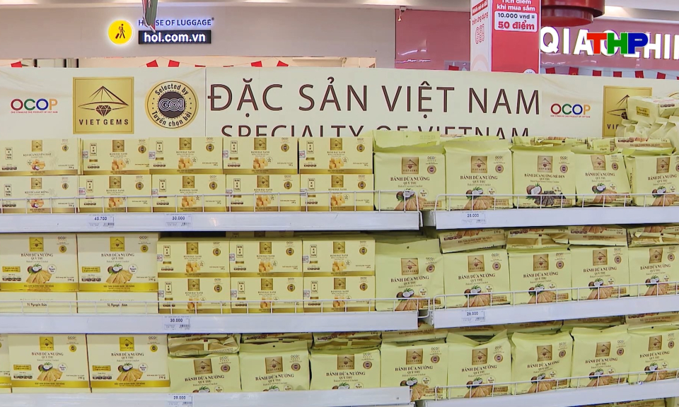 Ti&ecirc;u d&ugrave;ng sản phẩm OCOP tăng cao trong kỳ nghỉ lễ