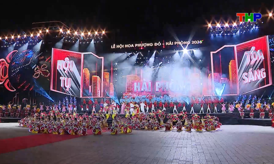 Ấn tượng đ&ecirc;m khai mạc Lễ hội Hoa Phượng Đỏ 2026
