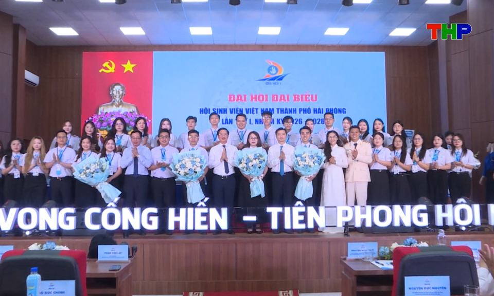 Đại hội đại biểu sinh vi&ecirc;n Việt Nam th&agrave;nh phố lần thứ nhất, nhiệm kỳ 2026-2028