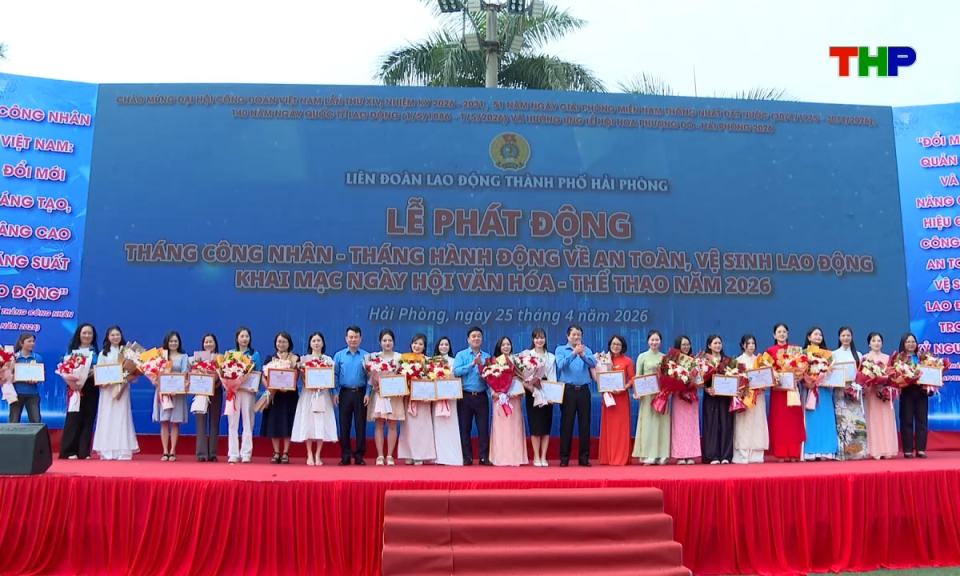 Lao động v&agrave; c&ocirc;ng đo&agrave;n: C&ocirc;ng đo&agrave;n Hải Ph&ograve;ng đồng h&agrave;nh c&ugrave;ng người lao động
