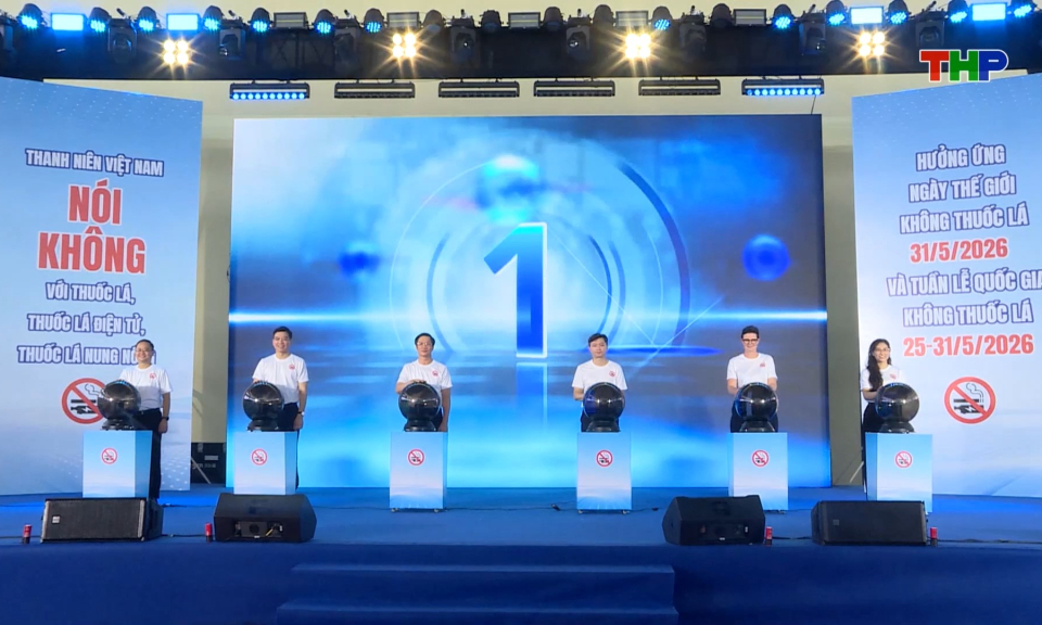 Hưởng ứng Ng&agrave;y thế giới kh&ocirc;ng thuốc l&aacute;